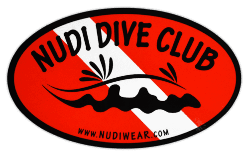 Nudi Dive Club Sticker