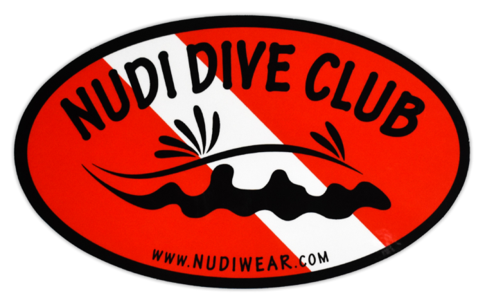 Nudi Dive Club Sticker