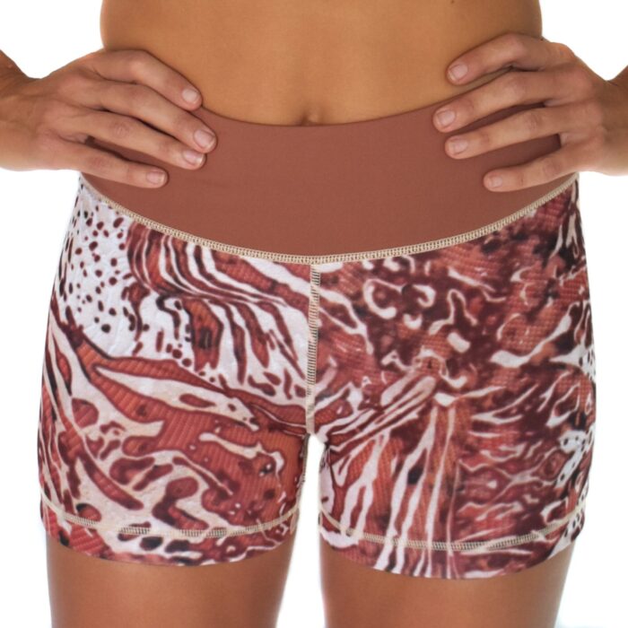 Nudi Wear Lionfish Reversible Shorts Front