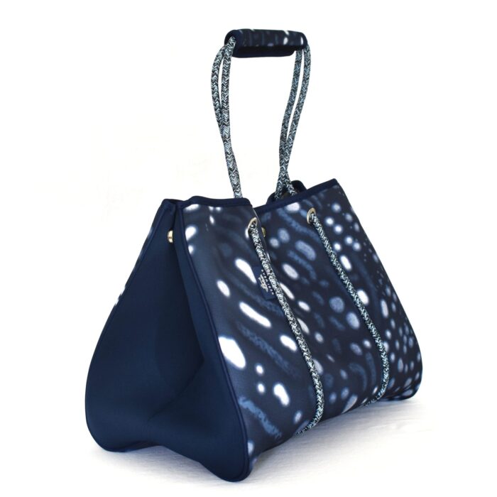 Nudi Wear Whale Shark Neoprene Tote Bag