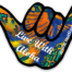 Live With Aloha Shaka Sticker