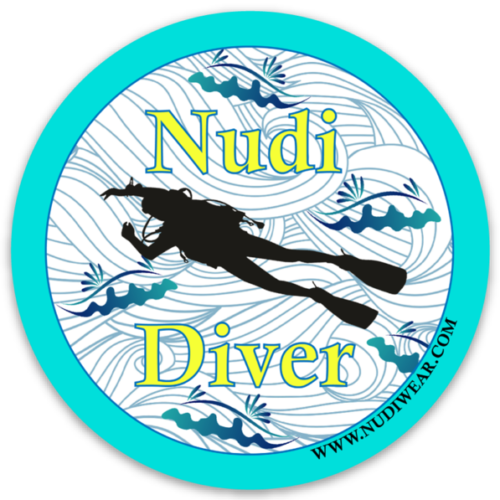 Nudi Diver Sticker