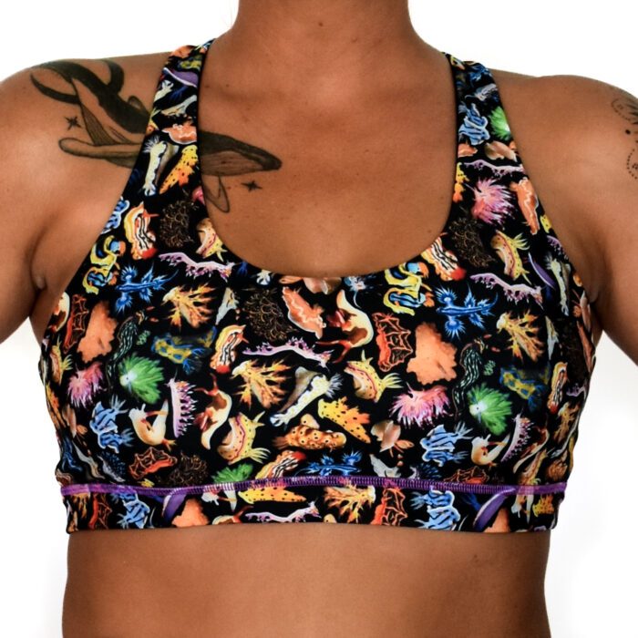 Nudi Wear Nudibranch Reversible Swim Top Front