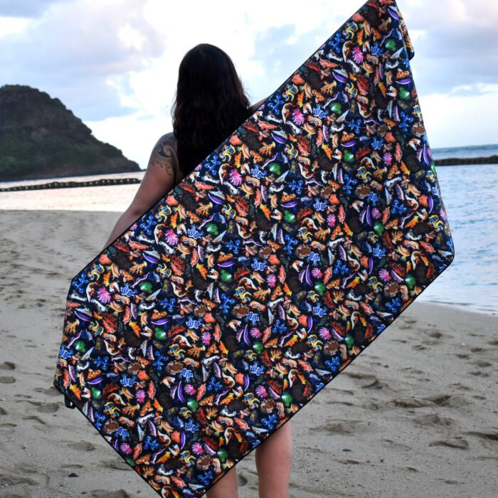 Nudi Wear Nudibranch Beach Towel