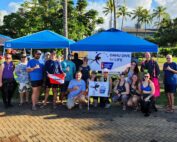 Volunteers at the 12th annual Dive For Life