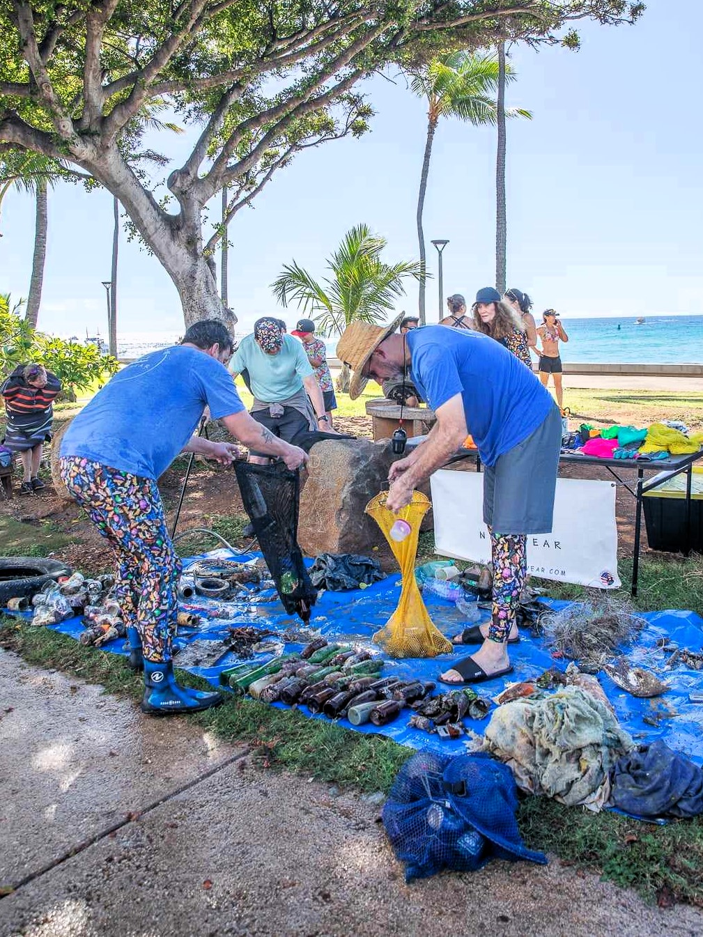 Nudi Wear cleaning up marine debris