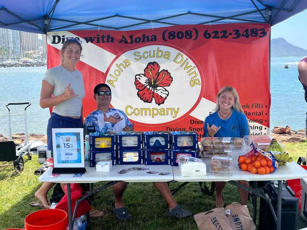 Aloha Scuba Diving Company at Earth Day